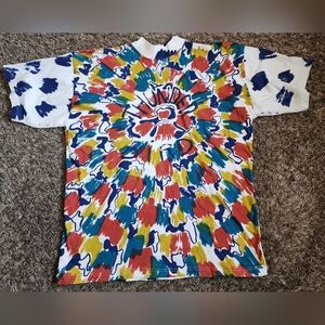 Thunderbird Logo Cotton Multicolor AOP Shirt